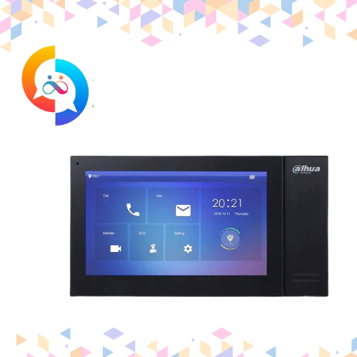 Dahua Intercom Indoor Monitor 7" Black