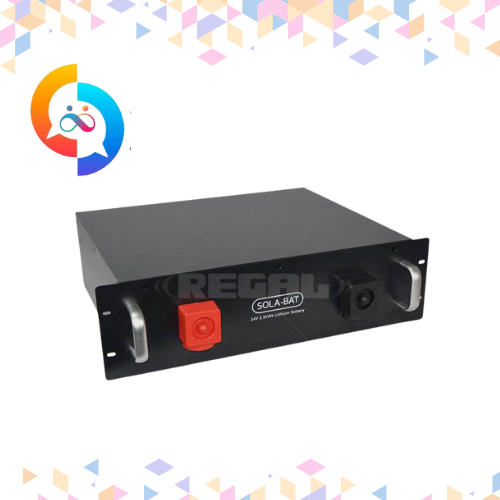 Battery Lithium 25.6V 100AH Rack 3U LiFePO4